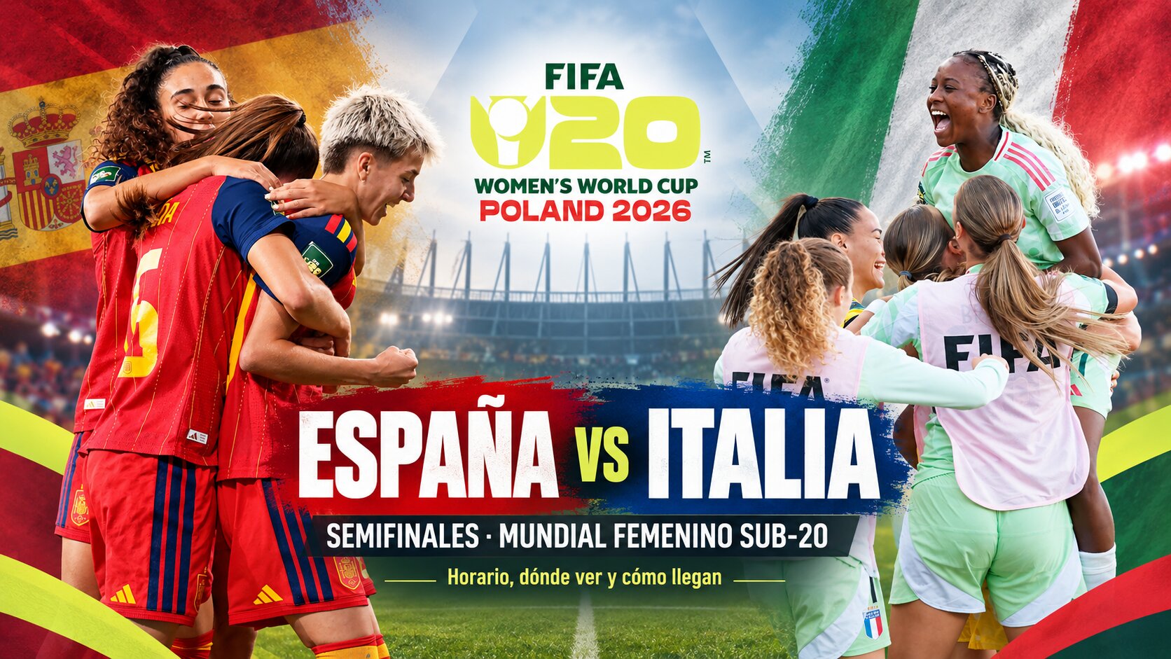 Previa semifinales España vs Italia - Mundial sub 20 femenino