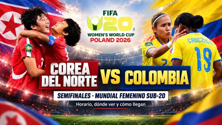 Previa semifinales Mundial sub-20 - Corea del Norte vs Colombia