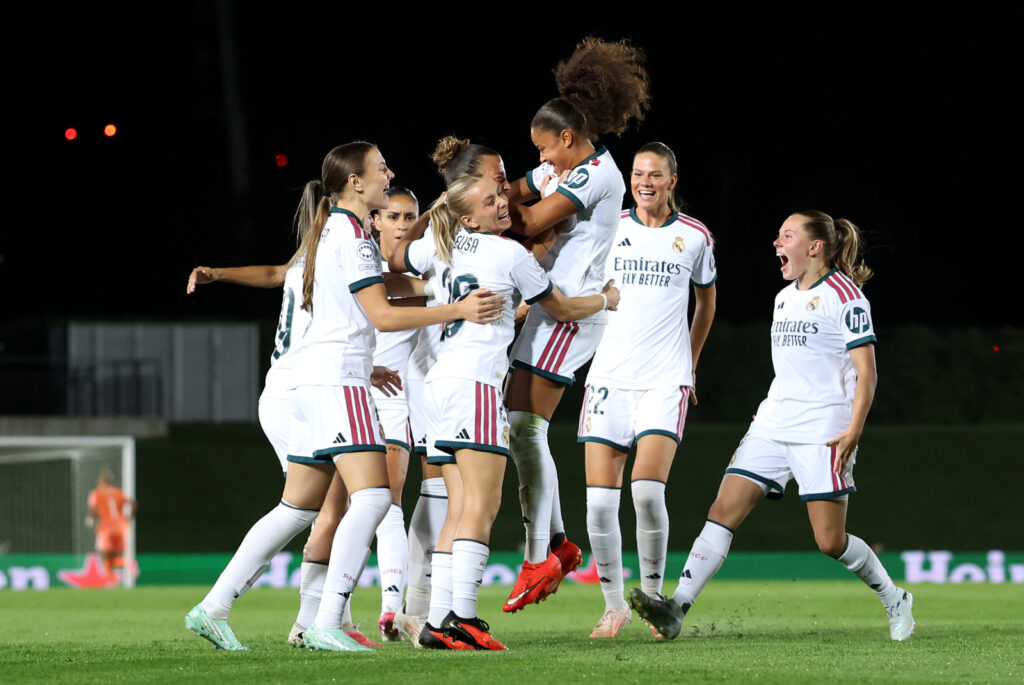 Felicia Schroder Real Madrid C.F. v Paris Saint-Germain - UEFA Women's Champions League 2026/27 League Phase MD1