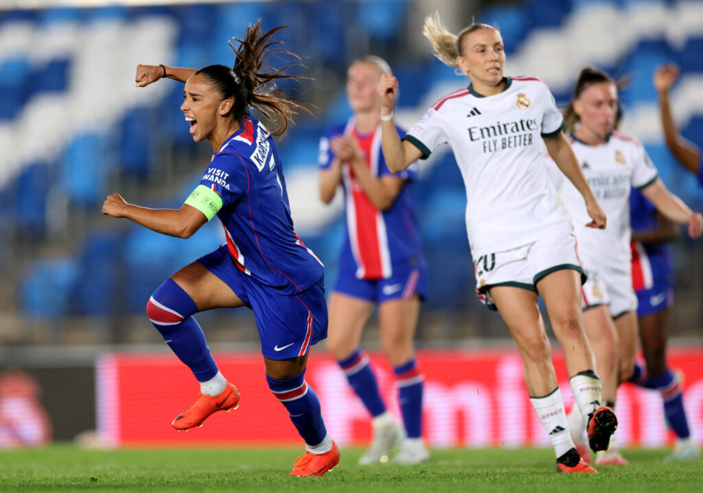 Sakina Karchaoui  Real Madrid C.F. v Paris Saint-Germain - UEFA Women's Champions League 2026/27 League Phase MD1