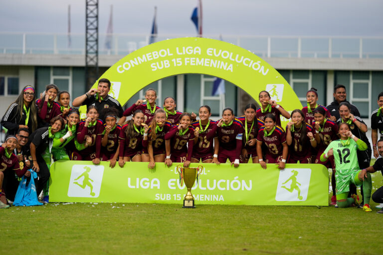 Venezuela campeona de la Liga Evolución sub-15 femenina - CONMEBOL