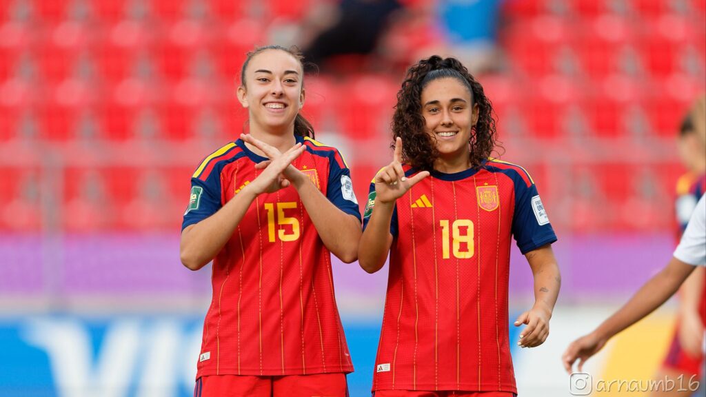 Natalia Peñalvo y Celia Segura - Selección Española sub-20