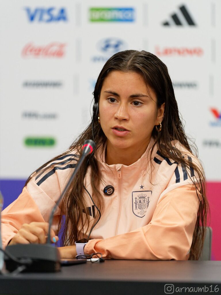 Cristina Librán rueda de prensa final Mundial Sub-20 Femenino