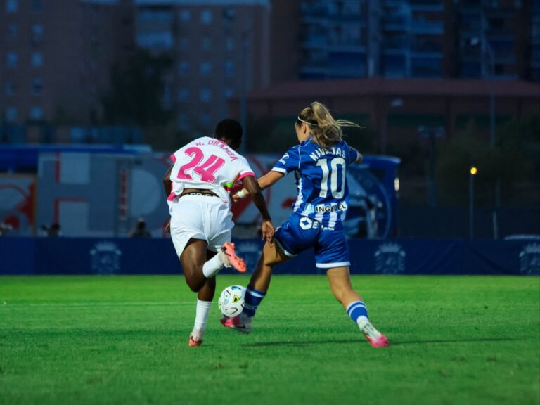 Ubamba y Laura Navajas - Madrid CFF VS Alavés - Liga F