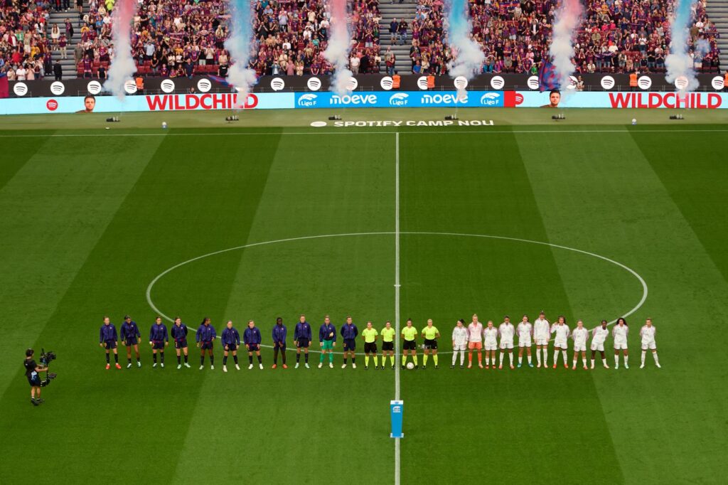 Imagen del Camp Nou durante un partido del Barcelona en 2026. Foto: LigaF
