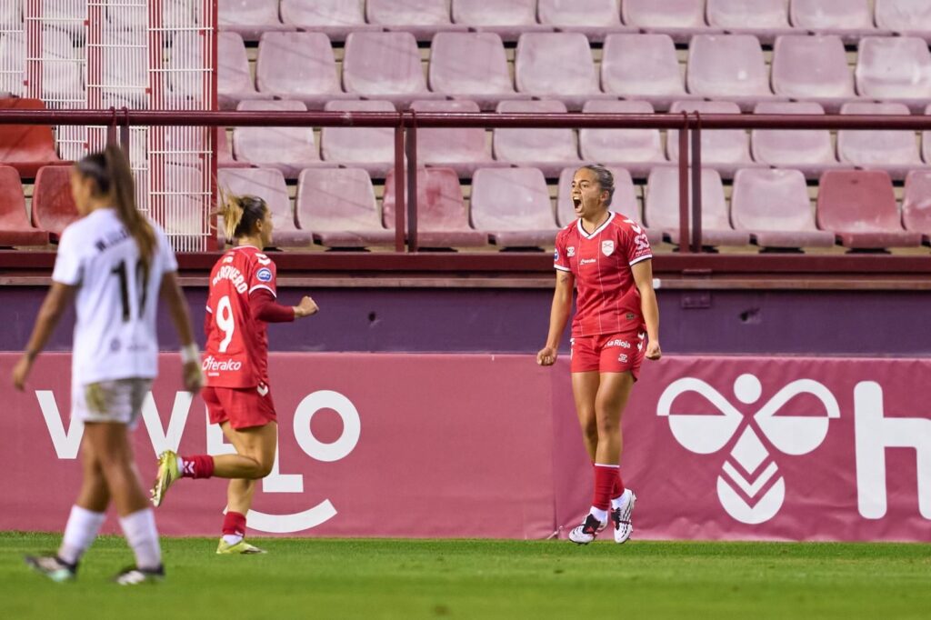 El Logroño United vence 1-0 al FC Badalona con gol de de Francisca Altgelt - Liga F