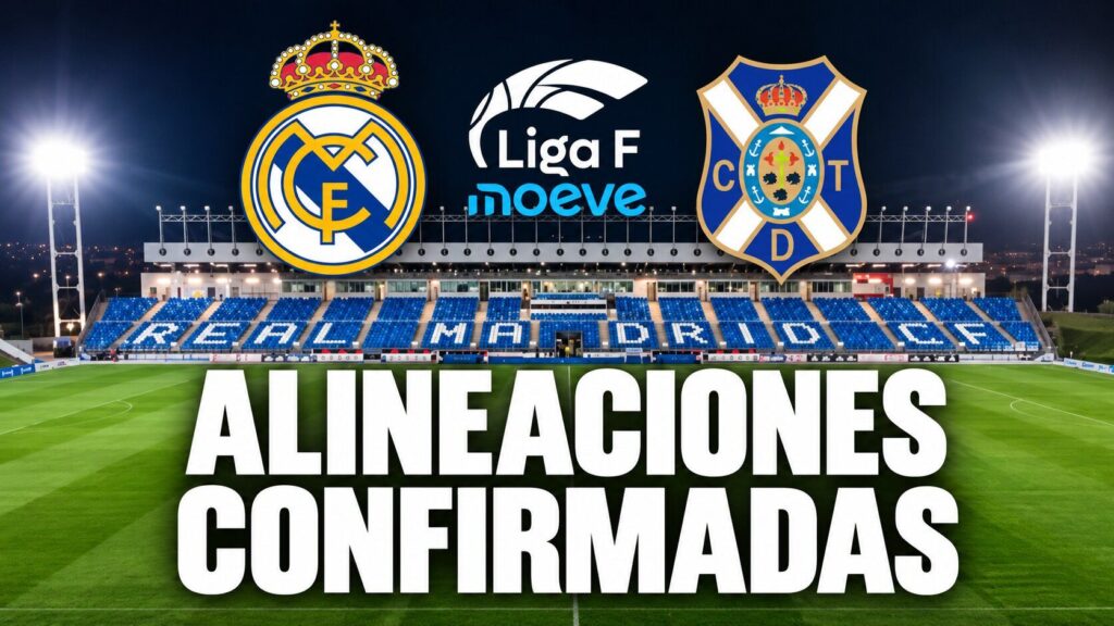 Alineaciones confirmadas Real Madrid vs Costa Adeje Tenerife