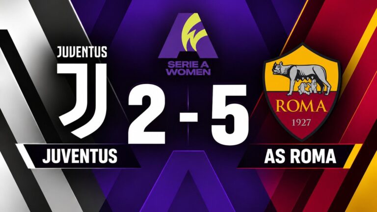 Crónica Juventud 2-5 AS Roma - Serie A