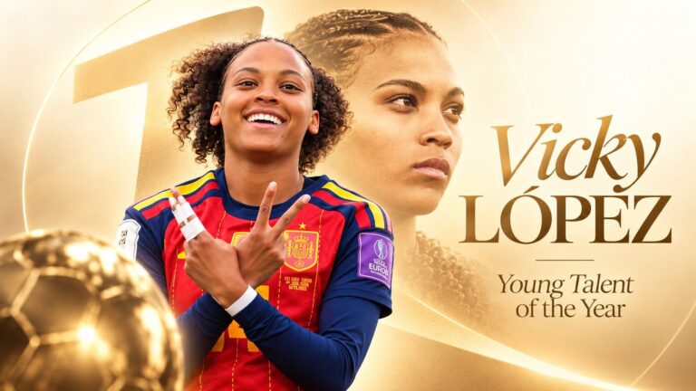 Vicky López elegida Young Talent of the Year