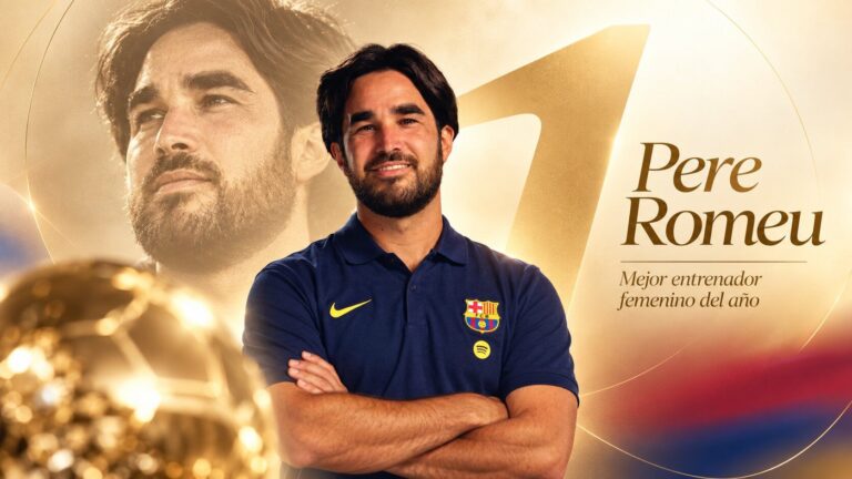 Pérez Romeo elegido mejor entrenador femenino del año - Balón de Oro
