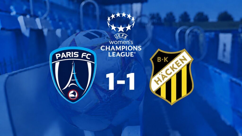Crónica del Paris FC 1-1 BK Häcken - UWCL
