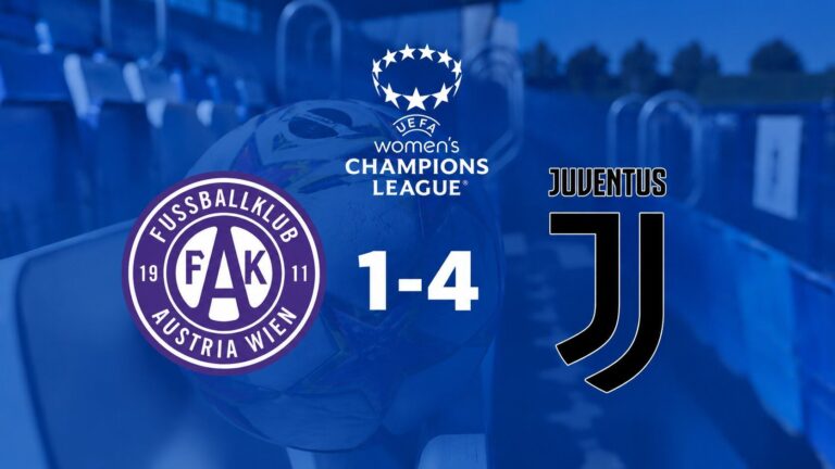 Crónica del Austria Wien 1-4 Juventus - UWCL