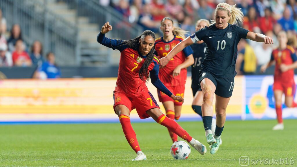 Salma Paralluelo - EEUU vs España