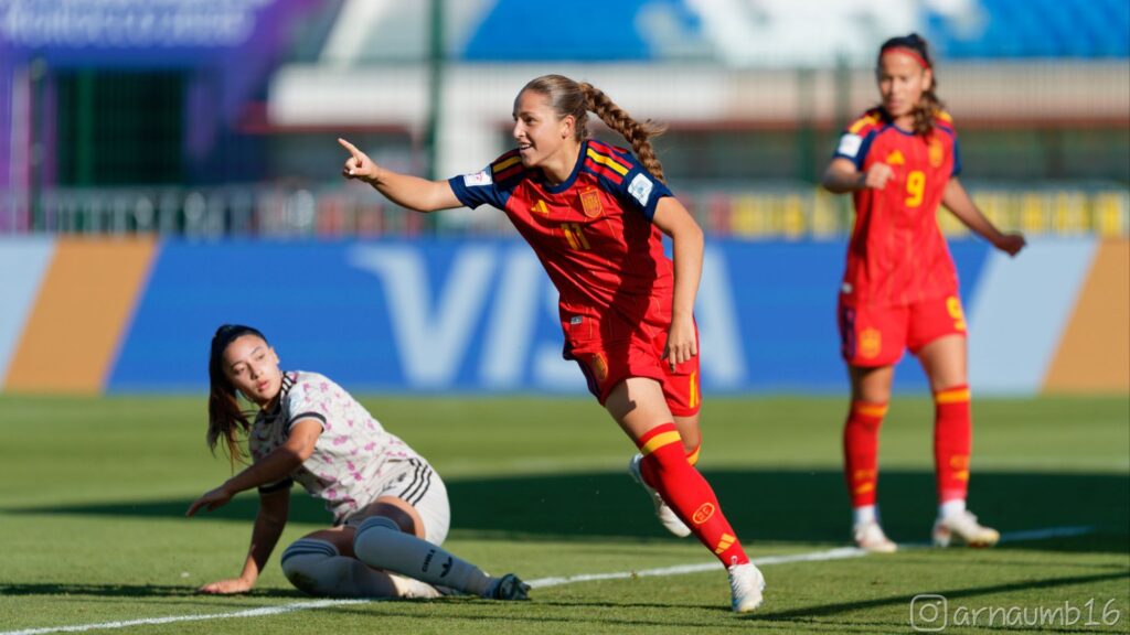 Doblete de Bruna Quintana | Chile 1-3 España | Mundial Sub-17 Femenino