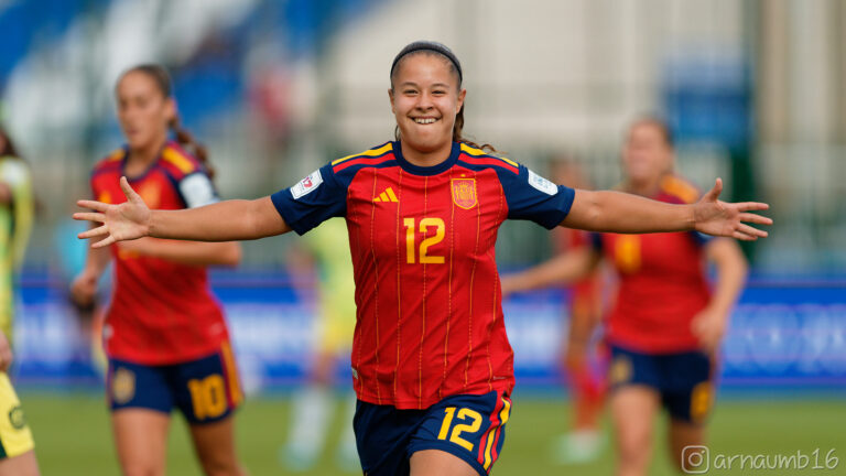 Ángela Gálvez goleadora Selección Española sub-17 vs Australia - Mundial femenino 2026 17