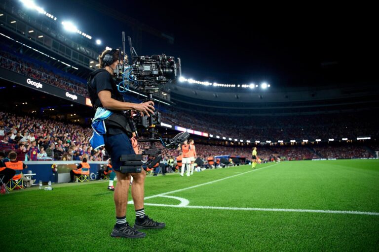 Cámara de Liga F en el clásico