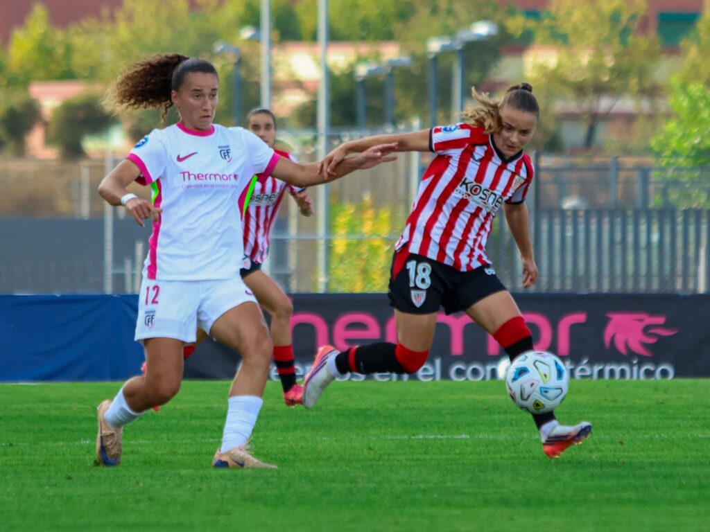 Lejeune y Sara Ortega - Madrid CFF 2-2 Athletic Club - Liga F