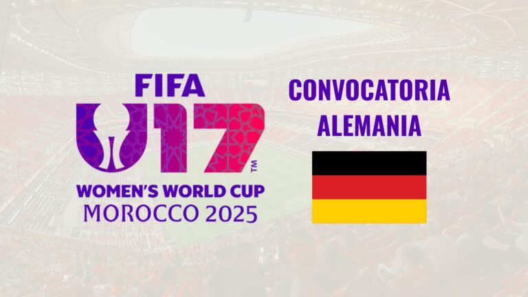 Mundial Sub-17 Femenino 2026 - Convocatoria Alemania