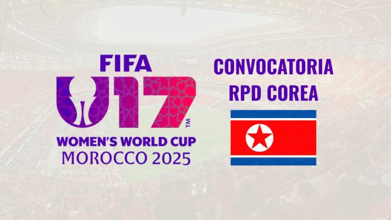Mundial Sub-17 Femenino 2026 - Convocatoria RPD COREA DEL NORTE