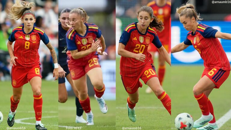 Natalia Ramos, Ainhoa Marín, Clara Pinedo y Andrea Medina debutan con la selección española