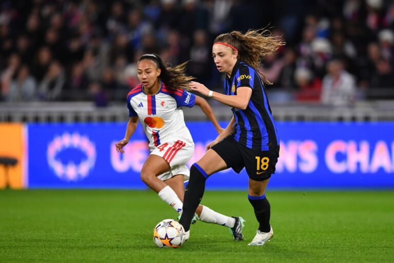 Salma Bacha OL Lyonnes vs Benedetta Glionna (Inter) UEFA Womens Champions League 2026-27
