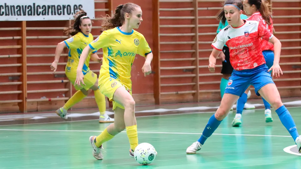 Sarita, del filial del Alcorcón al protagonismo en Primera FS Iberdrola