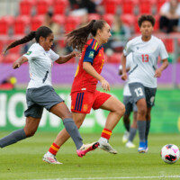 Natalia Peñalvo | Foto: Arnau Martínez (@arnaumb16) Natalia peñalbo con la selección española Sub-20 mundial de Polonia 2026