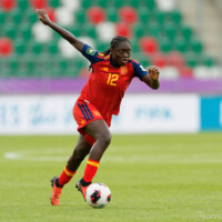Aïcha Cámara - Foto: Arnau Martínez (@arnaumb16) Aïcha Cámara España sub-20 - Nueva Caledonia - mundial de Polonia 2026
