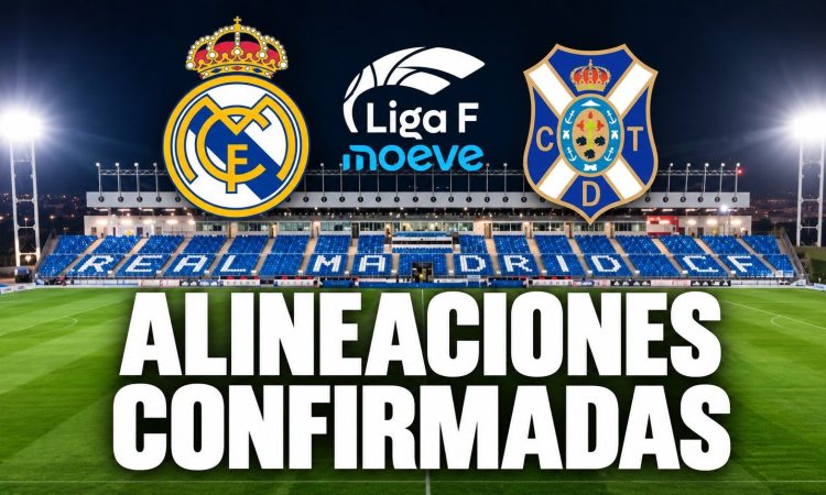 Alineaciones confirmadas Real Madrid vs Costa Adeje Tenerife