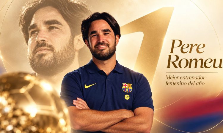 Pérez Romeo elegido mejor entrenador femenino del año - Balón de Oro