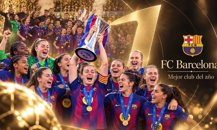 El FC Barcelona elegido mejor club femenino del año - Balón de Oro 2026