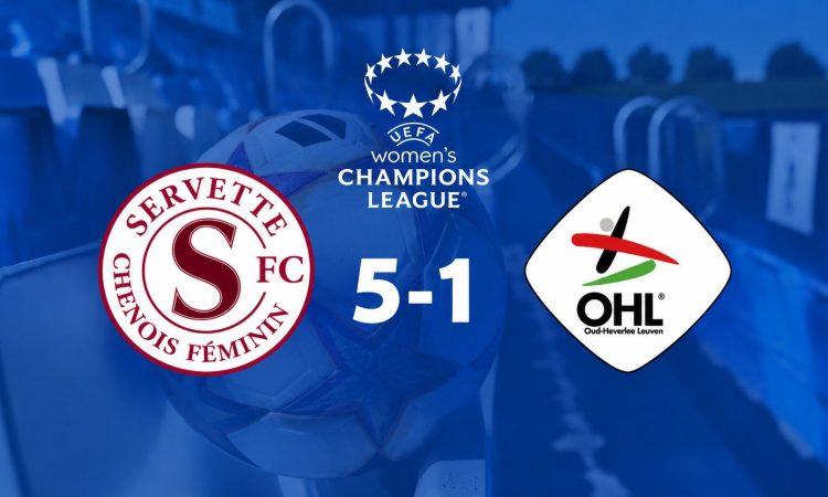Crónica Servette 5-1 OH Leuven - UWCL