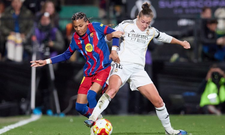 2026-01-24 FC Barcelona v Real Madrid, Partido Final Supercopa de España en el Estadio de Castalia durante la Supercopa de España Femenina, en Castellón de la Plana. (Foto: David Aliaga/RFEF)