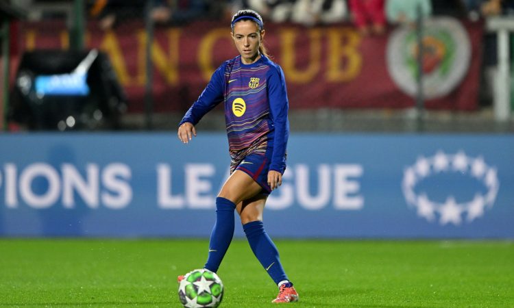 Calentamiento Aitana Bonmati FC Barcelona