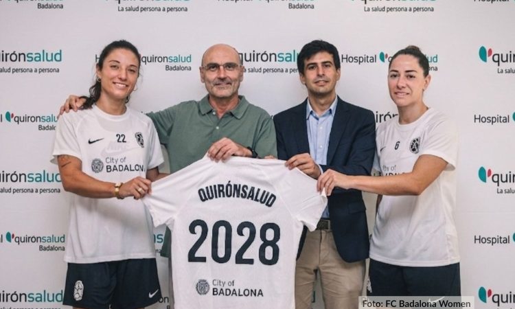 Acuerdo Quirón Salud y FC Badalona