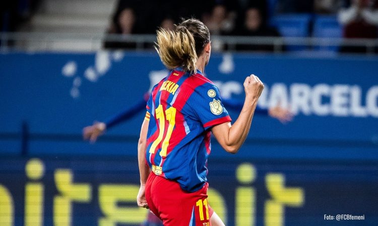 Alexia celebra gol Copa de la Reina