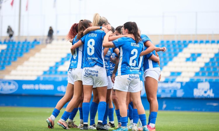 Celebración Alhama 3-1 RCD Espanyol - Liga F
