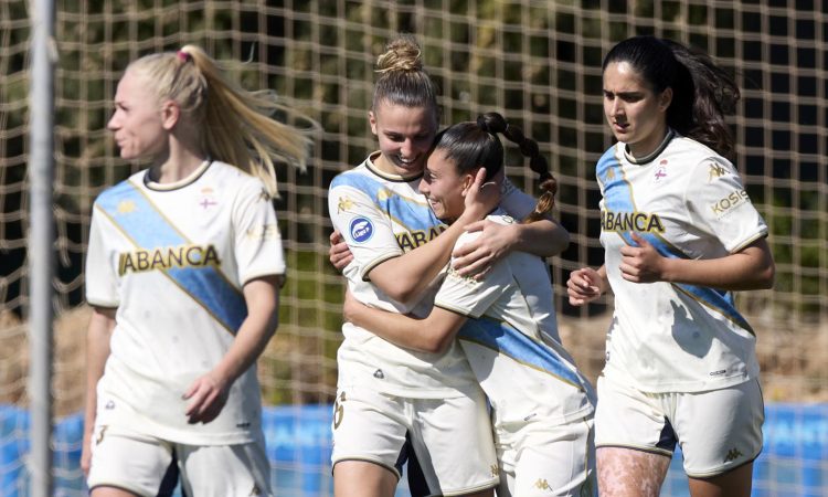 Celebración Depor vs Levante