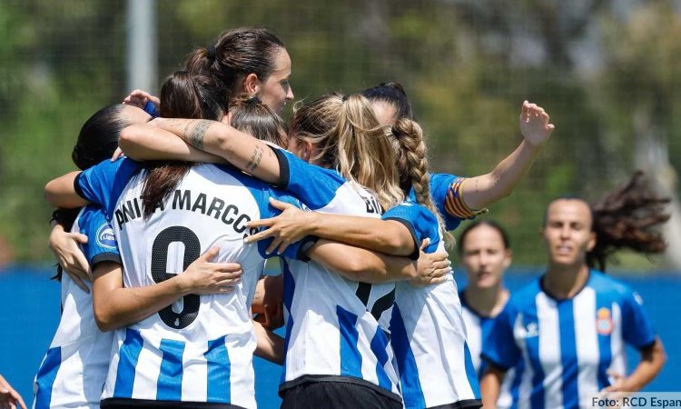 Celebración de gol - RCD Epanyol
