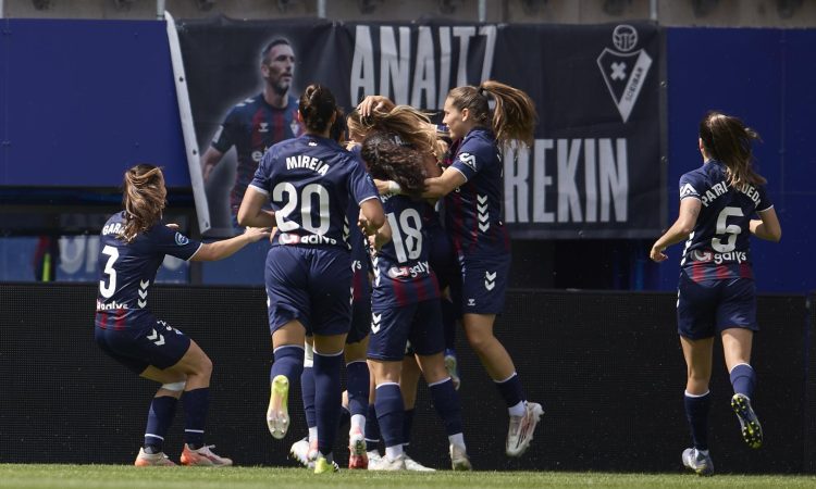 Celebración gol Eibar