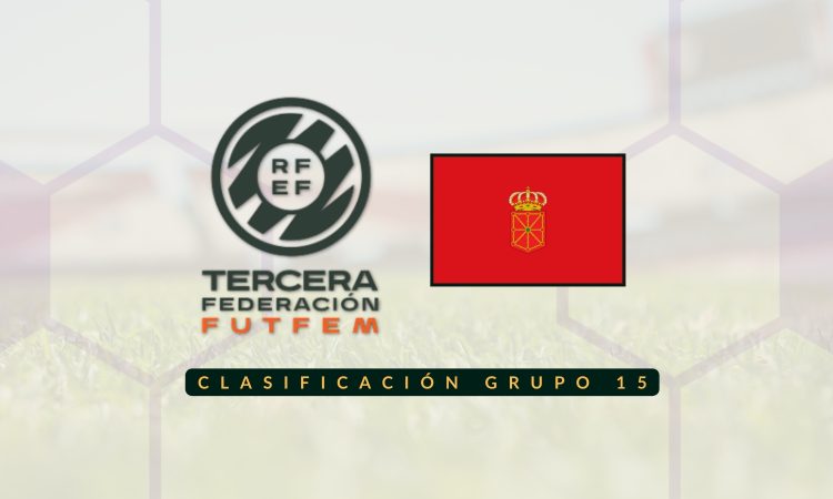 Clasificación Tercera RFEF Femenina - Grupo 15 Navarra