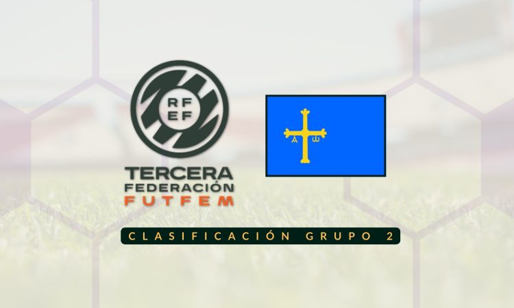 Clasificación Tercera RFEF Femenina - Grupo 2 Asturias