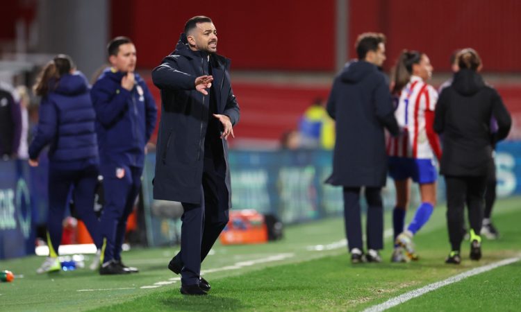José Herrera, Club Atletico de Madrid v Manchester United Women - UEFA Women's Champions League 2025/26 KO play-offs First Leg