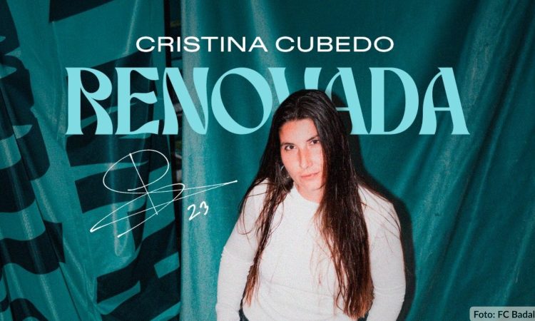 Cris Cubedo renovada con el FC Badalona Women