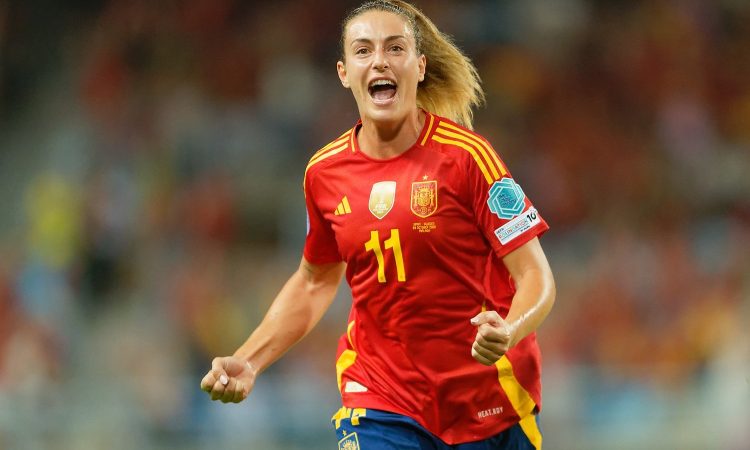 La jugadora de la Selección de España, Alexia Putellas. Arnau Martínez