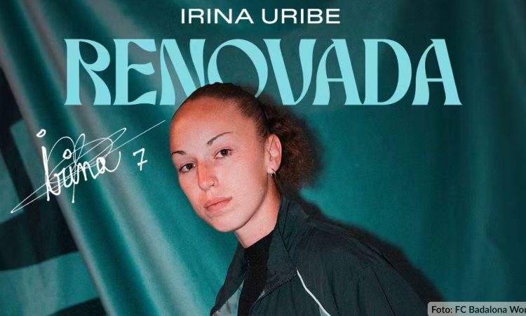 El FC Badalona Women informa de la renovación de Irina Uribe