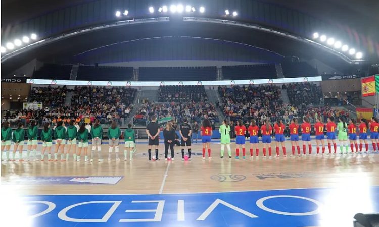 España sub-23 -0 Portugal sub-23 Futsal Femenino