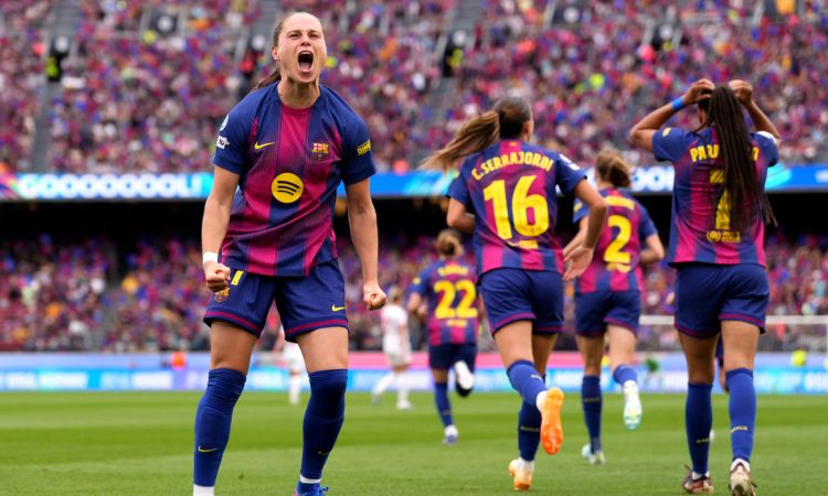 Ewa Pajor - FC Barcelona v FC Bayern München - UEFA Women's Champions League 2025/26 Semi-Final Second Leg