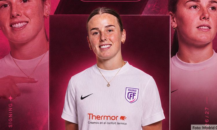 Kate Taylor ficha por el Madrid CFF