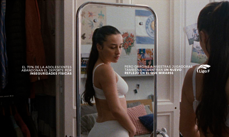 REFLEJOS. El spot de Liga F por el 8M